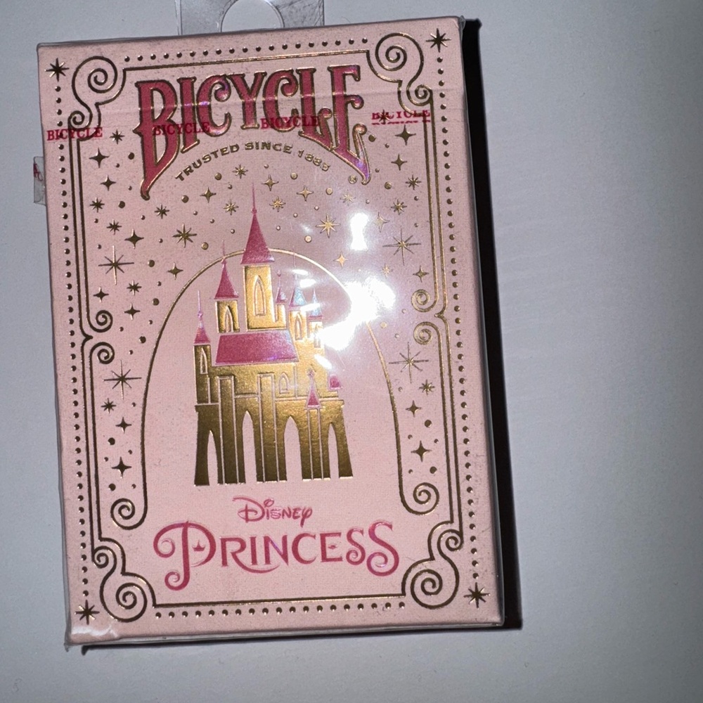 Disney Princess Pink Playing Cards